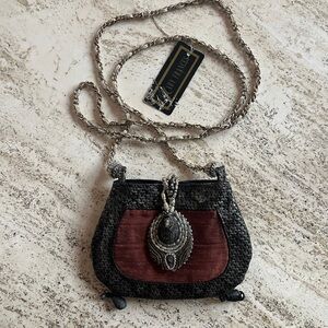 Mary Frances beaded crossbody purse
